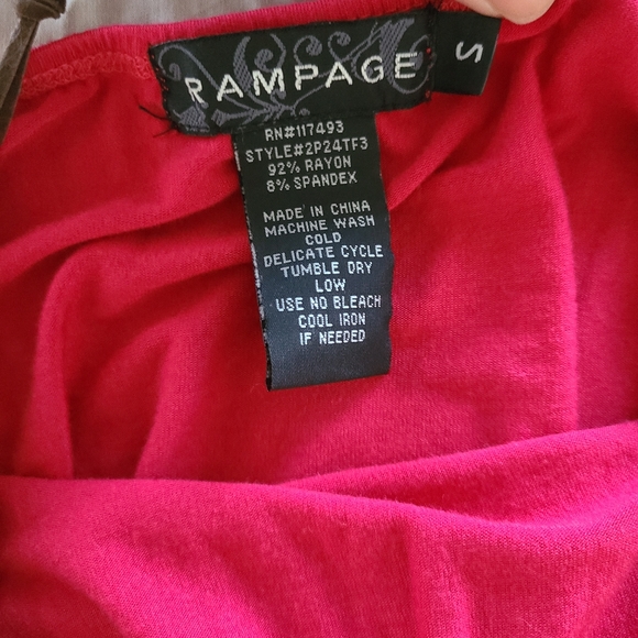 Rampage Halter Top Size Small - Picture 2 of 3
